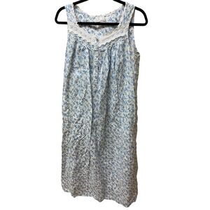 Eileen West Ballet Floral Nightgown – Full Length. Womens. Sz M
